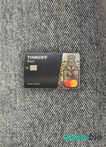 Russia Tinkoff bank wygląd zdjęcia mastercard skan PSD + zdjęcie